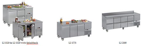 MERCATUS L2 RANGE GASTRONORM REFRIGERATED COUNTER