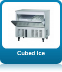 Cubed ice