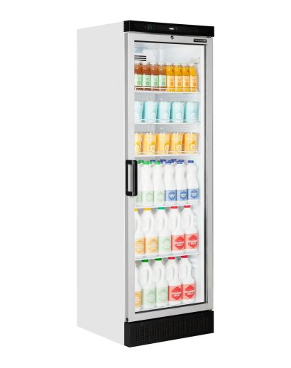 Tefcold FS1380 Glass Door Merchandiser – White